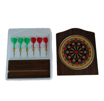 2024 Cork Soft Wood Dartboard Desktop Dartboard Mini Dartboard Games