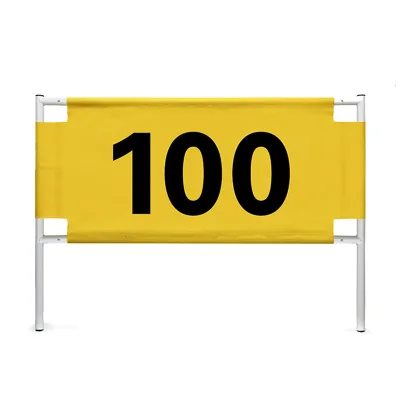 High Quality Golf Range Banner Distance Marker for Golf Driving Range Standard Golf Range Banner