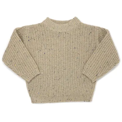 OEM ODM Custom Logo Winter Crew Neck Knit Sweater for Kids Cotton Knitted Jumper Pullover Boys and Girls