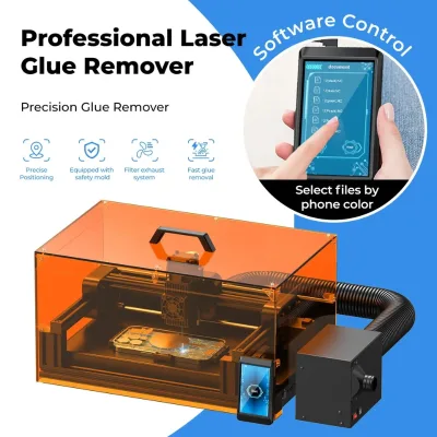 Xwitzeal V3 Laser Machine for Phone 11 12 13 14 15 16 Back Glass/Camera Lens/Housing Phone Repair Tools Set and Air Filter