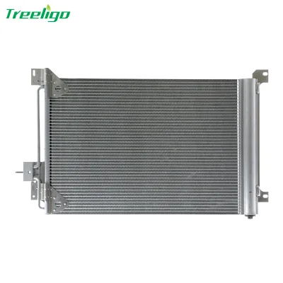 For CN333010-1 Aluminum Alloy AC Condenser 41214450 RC.650.165 for Fiat for Stralis 03- & Trakker 04