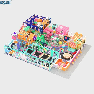 Indoor Play Center Solution Multi Zone Softplay Indoor Playground Equipment Entertainment Center Supplier