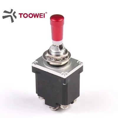 Wholesale Heavy Duty Double Pole Locking Toggle Switch with Safety Lock
