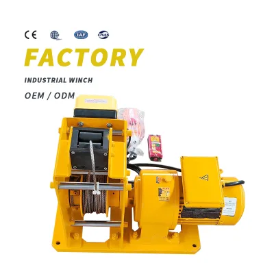 A Type Industrial Winch with Electromagnetic Brake Manufacturers Supply Industrial Winch with Wireless Remote Control