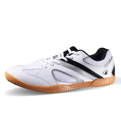 Double Fish Cushioned Men Non-slip Breathable Table Tennis Shoes Outdoor Sports Training Sneaker Wear-Resistant Sport Shoe