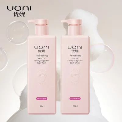 Custom OEM Body Wash Natural Scented Body Wash Amino Acid Skin Care Refreshing Moisturizing Organic Shea Butter Shower Gel