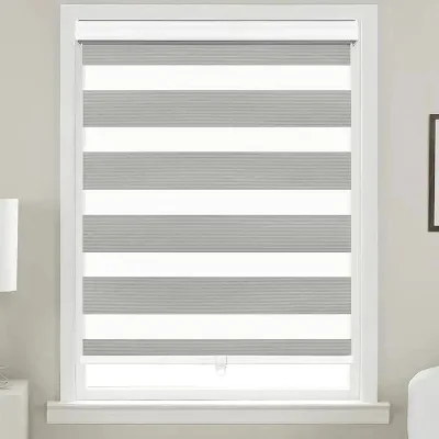 Factory Direct Sales Cordless zebra Roller Blinds for Hotel Project Waterproof and Oil-proof Blackout zebra Blinds