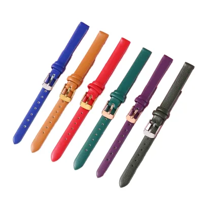 Vintage Watch Bands Strap Leather Belts Men Women 8/10/12/14/16/18/20/21/22mm Handmade Cowhide Genuine Leather Watch Strap