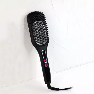 High Quality Heating Steam Brush Electric Hair Straightener Brush