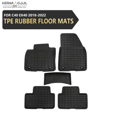 HERNACOOL Original Waterproof Floor Mats for Volvo XC60XC90S90S60V60XC40 V90 Models. Genuine TPE Floor Mats.OE31693758