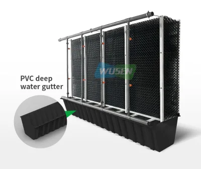 High Efficiency PP Plastic Trickle Packing Fill Media for Swine Farm Odor Control and Evaporative Cooling