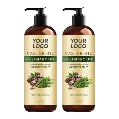 Hair Care Product Rosemary Oil Hair Growth Natural Castor Oil Premium Grade Carrier Oil for Hair Growth
