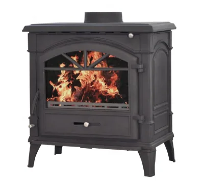 Factory Price Selling Wood Burning Stoves With Back Bolier Hot Sale
