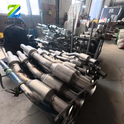 Zhongci Universal Round OBD EURO 4 Ceramic Carrier Subatrate Car Exhaust Catalytic Converter Three-Way Catalytic Converter
