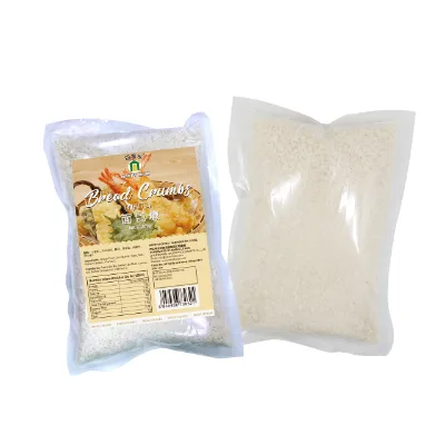 JOLION Halal BRC HACCP Tempura Japanese Fried Pork 200g Plastic Bag Packaging Good Quality Wholesale White Bread Crumbs Panko
