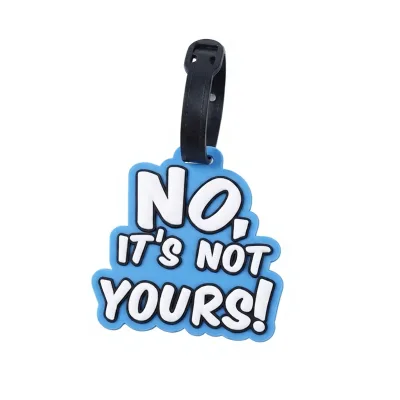Silicone Luggage Tag Cartoon Baggage Label Waterproof Travel Suitcase Holder Cute Handbag Accessory