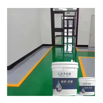 Anti-Static Epoxy Floor Paint Coating for Electronic Workshops and Powder Rooms Easy Application by Spray