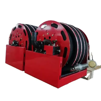 Custom 1 Inch Motor Driven Fuel Reel 1" 50m 24Volts DC