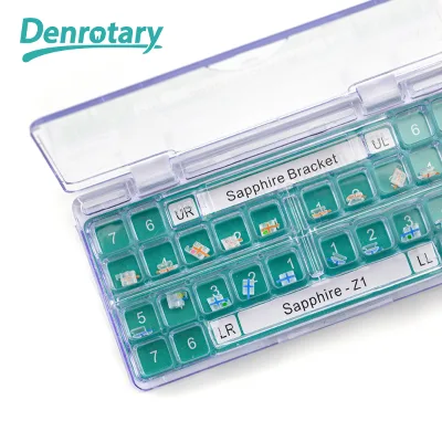 Denrotary Orthodontic Dental Transparent and Strong Bonding Sapphire Bracket-Z1