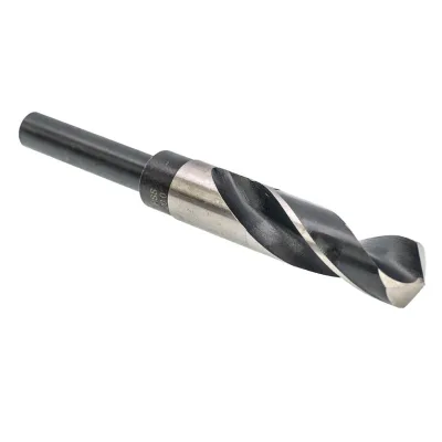 HSS Silver & Deming 1/2 Inch 10mm Reduced Shank Twist Drill Bit for Metal Stainless Steel Alumin