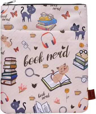 2024 New High Quality Writing Lover Gift Writer Book Cover Customized Author Gift Printed Book Cover Sleeve