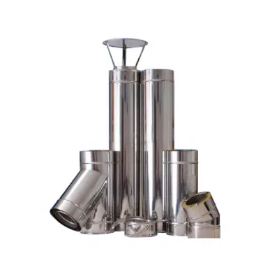 80 mm Painting Galvanized Chimney Pipe