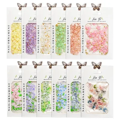 Rose Flower Heart Nail Art Charms Decorations Flatback Resin Rhinestone Bling Bling Nails Accessories Manicure 3D DIY Supplies