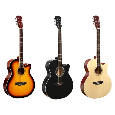 Best Quality Premium Wood 6 Strings Guitar Adult 40 Inch Guitar Acoustic Beginner Guitar