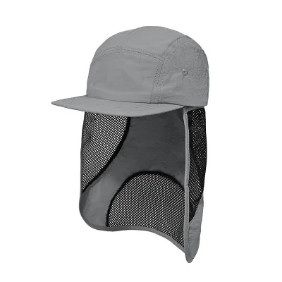 New Product High Quality Quick-drying Waterproof Camping Hats Detachable Neck Guard Shawl Outdoor Sports Mountaineering Cap