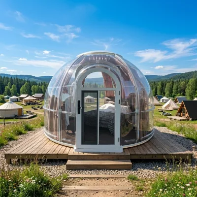 Standard Size Bubble Tent - D4.0m H3.0m - Perfect for Couples - Ready to Ship