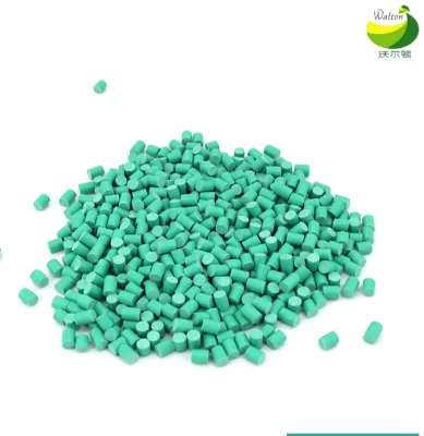 WALDUN High Purity 99.9% Virgin PVC Compound Pellets Custom Color Transparent Shandong Origin Synthetic Resin Plastic