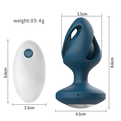 Powerful Vibrating Anal Plug Men Anal Plug Vibrator Remote Control Anal Vibrator