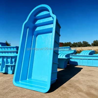 Mingyue Durable Step-Pre-Installed Fiberglass Swimming Pool Complete Filtration Circulation System for Villa Family Spa Pools