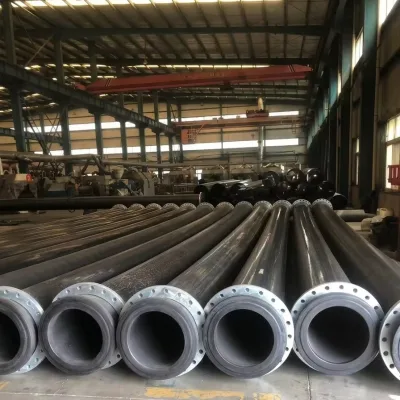 Acid Salt Alkali Triple Resistant UHMWPE Ultra High Molecular Pipe Wear Tube for Chemical Mineral Waste Slurry Delivery
