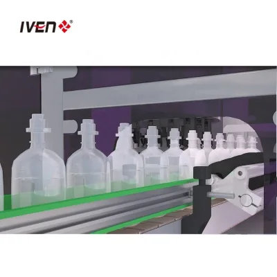 Large Plastic Bottle IV Solution Image-Based Inspection System Automatic Optical Light Inspection Machine Chemical Equipment