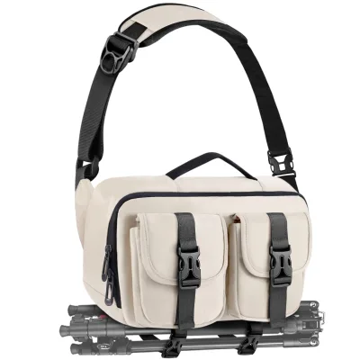 Custom Logo Outdoor Travel Waterproof Camera Carrier Purse Crossbody Camera Sling Bag