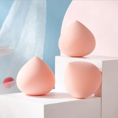 Custom Package Extra Soft Latex Free Washable Dry & Wet Use Marshmallow Peach Makeup Sponges