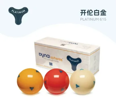 Original Dynaspheres Phonolic Resin 3 Balls Carom 61.5mm Billiards Ball Pool Ball Good Performance Nice Cue Ball