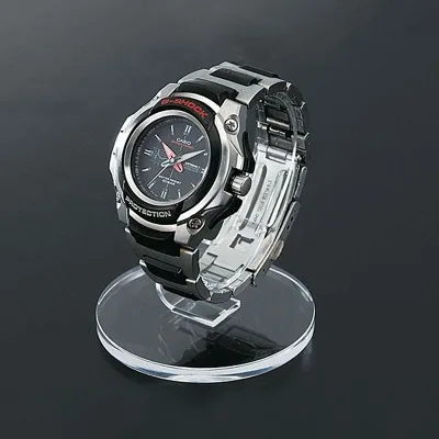 2pcs Clear Watch Display Stand,Single Watch Holder Acrylic Bracelet Display Rack Organizer Storage Stand for Men Display