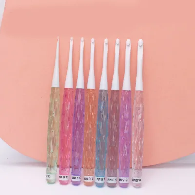 Hot Selling Head Ergonomic Crochet Hook Kit Needle Ergonomic Handle Knitting Hooks Crochet Hook Set with case