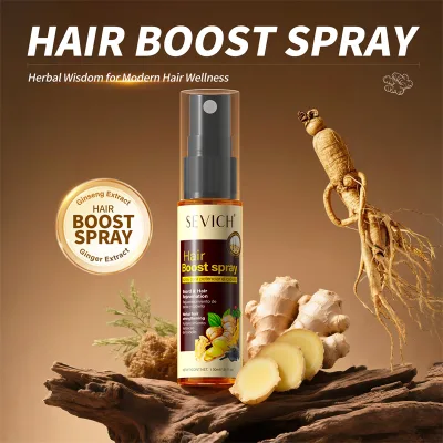 SEVICH 30ML Hair Growth Spray Herbal Ginseng Extract Anti Hair Loss Spray Nutritional Strengthen Ginger Hair Regrowth Spray