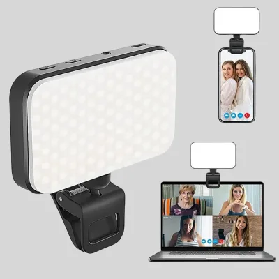 DODOUP Rechargeable LED Video Camera Lights Mini Selfie Fill Light for Mobile Phones Computers Hot Mobile Phone Accessories