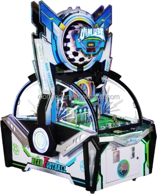 Kids' Arcade Football Redemption Machine with LED Lights MDF Coin-Operated Ticket Machine