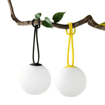 3000K E27 Lampholder Hanging Balls with Led Light Large Decorative Garden Solar Charging Led Ball Light Sphere Lamp