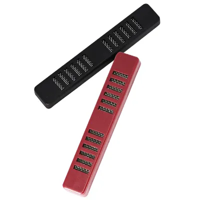 Portable Rectangular Smoking Plastic Case Mirror Technique Cigar Humidor for Travel Bar or Home Cigar Humidifier Gadget