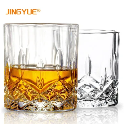310ml Rock Glass 11 Ounce Crystal Clear Bar Double Old Fashioned Vodka Liquor Whiskey Glasses for Wedding Party