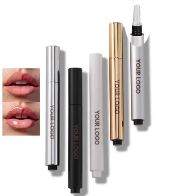 Long Lasting Lip Filler Plumper Pen Private Label Ginger Capsicum Extract Instant Lip Plumper extreme Lip Gloss Maximizer Plump