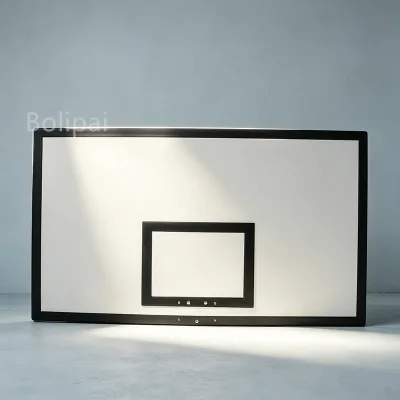 1800 X 1050 mm Black UV Protected Weatherproof SMC Backboard for Residential Community Outdoor Basketball Playground