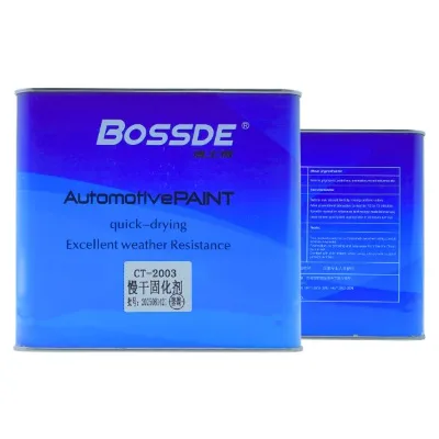 High Performance 2K Polyurethane Slow Hardener Boat Paint Automotive Refinishing Furniture Paint Spray Application Long Pot Life