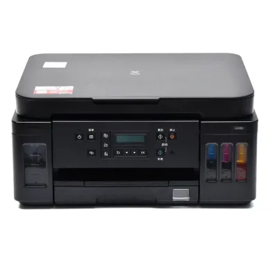 All-in-One A4 Inkjet Printer G6080, 4 Color, Print/Photocopy/Scan, Wireless Wi-Fi, USB, Network, in Stock Ready